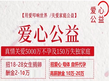 冠县捐卵助孕生子 爱心志愿者招募